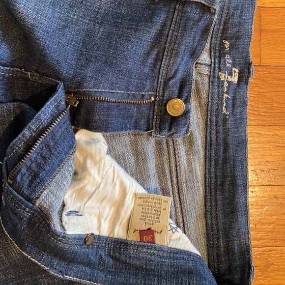 Trendy stud 7 For All Man Kind 👖 denim jeans - Picture 4 of 7